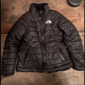 Kids' 'Mossbud Swirl' Reversible Water Repellent Jacket